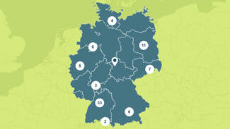 Landkarte Lehrkräftebildung