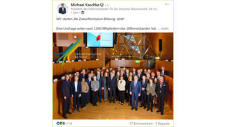 Die Zukunftsmission Bildung auf Social Media