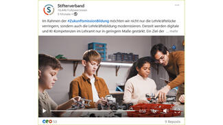 Die Zukunftsmission Bildung auf Social Media